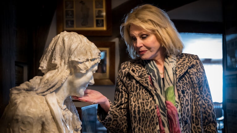 Joanna Lumley at Smallhythe Place